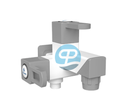 2 in 1 Bib Cock with Flange - LPI08