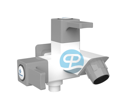 2 in 1 Bib Cock with Flange - LPO07