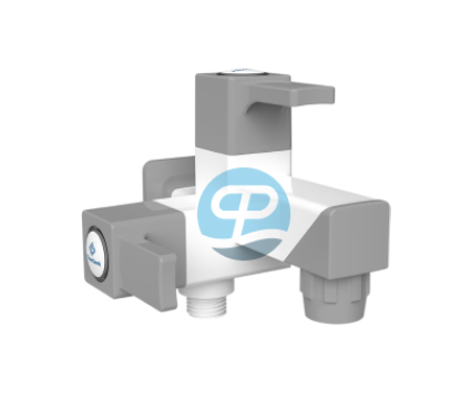 2 in 1 Bib Cock with Flange - LPO08