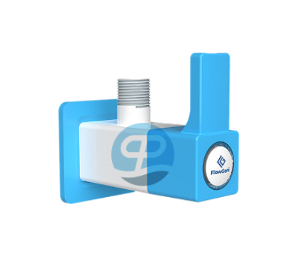 Angle Cock with Flange - LPO05