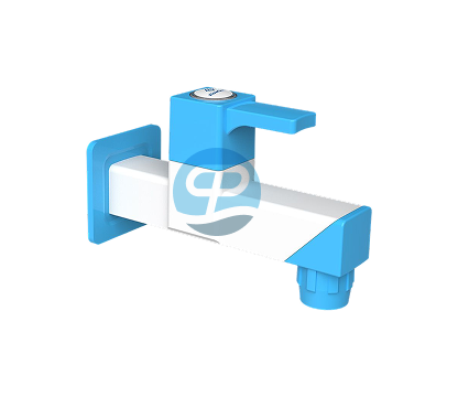 Long Bib Cock with Flange - LPO04